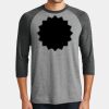 Mens Perfect Tri ® 3/4 Sleeve Raglan Thumbnail