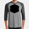 Mens Perfect Tri ® 3/4 Sleeve Raglan Thumbnail