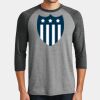 Mens Perfect Tri ® 3/4 Sleeve Raglan Thumbnail