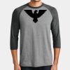 Mens Perfect Tri ® 3/4 Sleeve Raglan Thumbnail