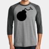 Mens Perfect Tri ® 3/4 Sleeve Raglan Thumbnail