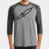 Mens Perfect Tri ® 3/4 Sleeve Raglan Thumbnail