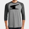 Mens Perfect Tri ® 3/4 Sleeve Raglan Thumbnail