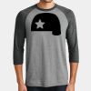 Mens Perfect Tri ® 3/4 Sleeve Raglan Thumbnail
