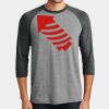 Mens Perfect Tri ® 3/4 Sleeve Raglan Thumbnail