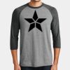 Mens Perfect Tri ® 3/4 Sleeve Raglan Thumbnail