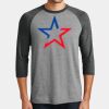 Mens Perfect Tri ® 3/4 Sleeve Raglan Thumbnail