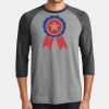 Mens Perfect Tri ® 3/4 Sleeve Raglan Thumbnail
