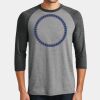 Mens Perfect Tri ® 3/4 Sleeve Raglan Thumbnail