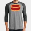 Mens Perfect Tri ® 3/4 Sleeve Raglan Thumbnail