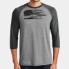 Mens Perfect Tri ® 3/4 Sleeve Raglan Thumbnail