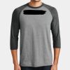 Mens Perfect Tri ® 3/4 Sleeve Raglan Thumbnail
