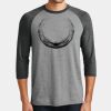Mens Perfect Tri ® 3/4 Sleeve Raglan Thumbnail