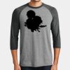 Mens Perfect Tri ® 3/4 Sleeve Raglan Thumbnail