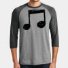 Mens Perfect Tri ® 3/4 Sleeve Raglan Thumbnail