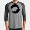 Mens Perfect Tri ® 3/4 Sleeve Raglan Thumbnail