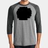 Mens Perfect Tri ® 3/4 Sleeve Raglan Thumbnail