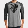 Mens Perfect Tri ® 3/4 Sleeve Raglan Thumbnail