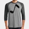 Mens Perfect Tri ® 3/4 Sleeve Raglan Thumbnail