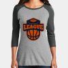Women's Perfect Tri ® 3/4 Sleeve Raglan Thumbnail