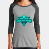 Women's Perfect Tri ® 3/4 Sleeve Raglan Thumbnail