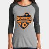 Women's Perfect Tri ® 3/4 Sleeve Raglan Thumbnail