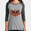 Women's Perfect Tri ® 3/4 Sleeve Raglan Thumbnail