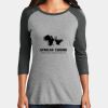 Women's Perfect Tri ® 3/4 Sleeve Raglan Thumbnail