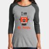 Women's Perfect Tri ® 3/4 Sleeve Raglan Thumbnail