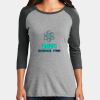 Women's Perfect Tri ® 3/4 Sleeve Raglan Thumbnail