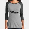 Women's Perfect Tri ® 3/4 Sleeve Raglan Thumbnail
