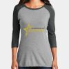 Women's Perfect Tri ® 3/4 Sleeve Raglan Thumbnail