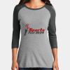 Women's Perfect Tri ® 3/4 Sleeve Raglan Thumbnail