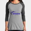 Women's Perfect Tri ® 3/4 Sleeve Raglan Thumbnail