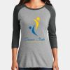 Women's Perfect Tri ® 3/4 Sleeve Raglan Thumbnail