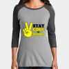 Women's Perfect Tri ® 3/4 Sleeve Raglan Thumbnail