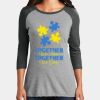 Women's Perfect Tri ® 3/4 Sleeve Raglan Thumbnail