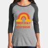Women's Perfect Tri ® 3/4 Sleeve Raglan Thumbnail