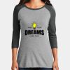 Women's Perfect Tri ® 3/4 Sleeve Raglan Thumbnail