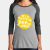 Women's Perfect Tri ® 3/4 Sleeve Raglan Thumbnail