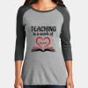 Women's Perfect Tri ® 3/4 Sleeve Raglan Thumbnail