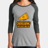 Women's Perfect Tri ® 3/4 Sleeve Raglan Thumbnail