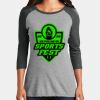 Women's Perfect Tri ® 3/4 Sleeve Raglan Thumbnail