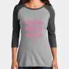 Women's Perfect Tri ® 3/4 Sleeve Raglan Thumbnail