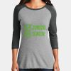 Women's Perfect Tri ® 3/4 Sleeve Raglan Thumbnail