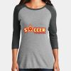 Women's Perfect Tri ® 3/4 Sleeve Raglan Thumbnail