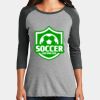 Women's Perfect Tri ® 3/4 Sleeve Raglan Thumbnail