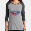 Women's Perfect Tri ® 3/4 Sleeve Raglan Thumbnail