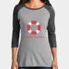 Women's Perfect Tri ® 3/4 Sleeve Raglan Thumbnail