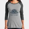 Women's Perfect Tri ® 3/4 Sleeve Raglan Thumbnail